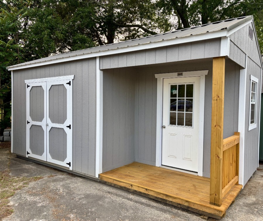 10x20 Utility Side Porch